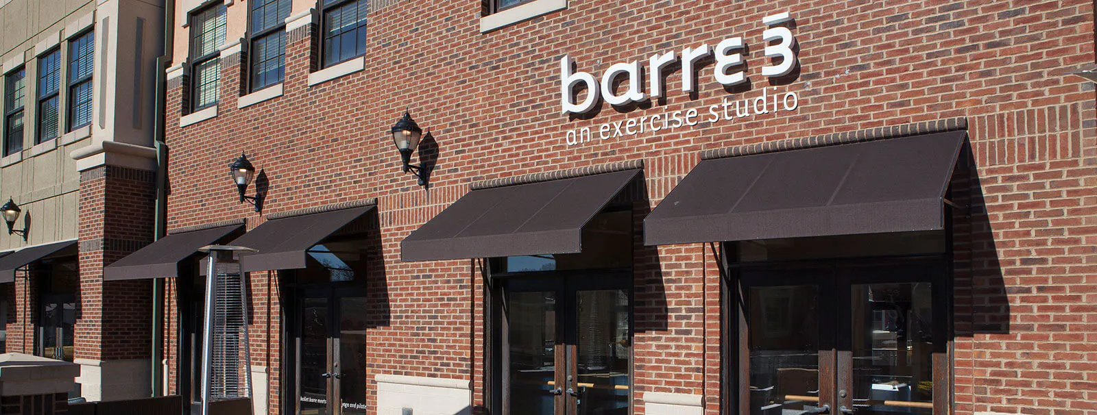 Core balls on a barre rail