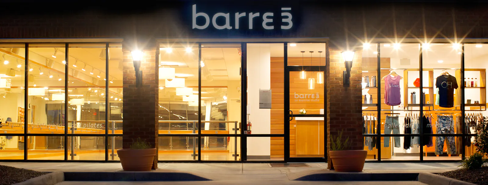 Core balls on a barre rail
