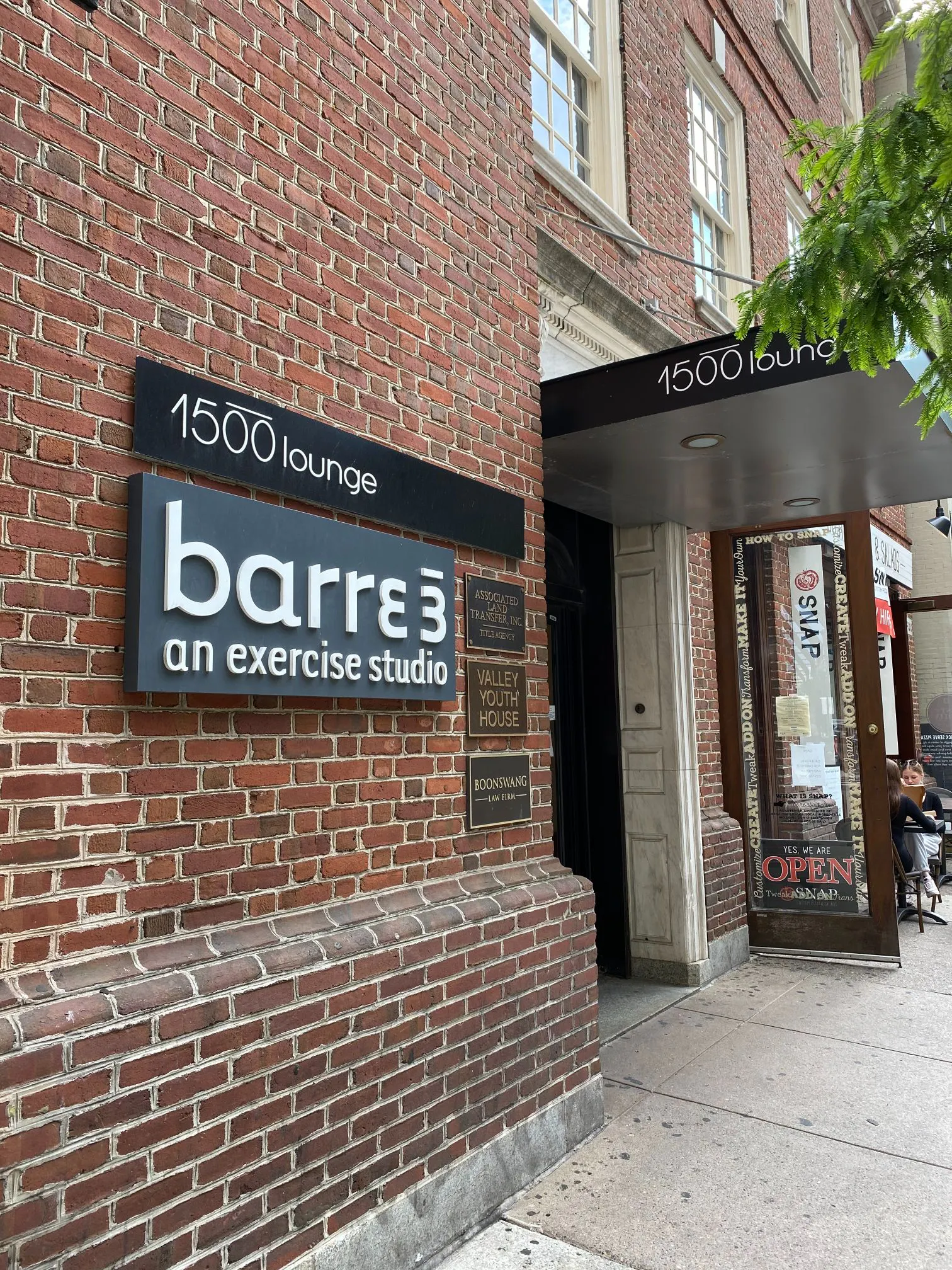 Core balls on a barre rail