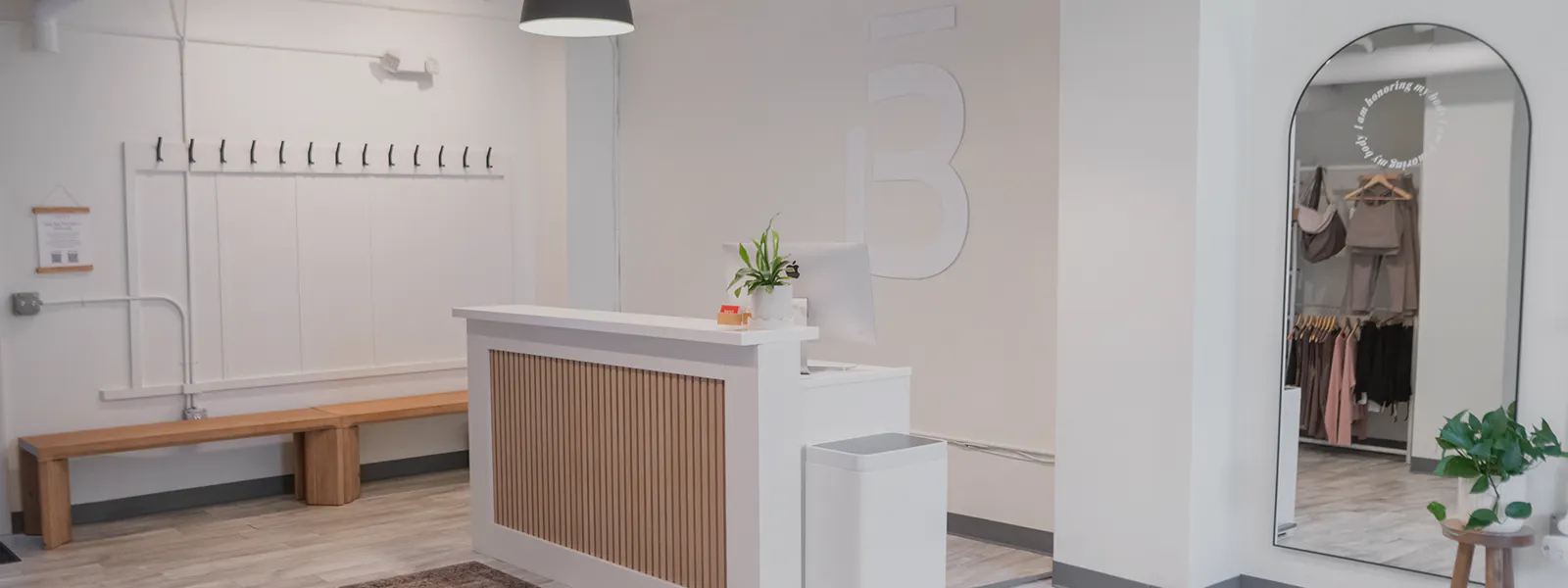 barre3 studio lobby