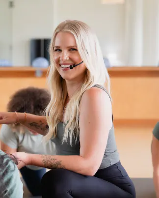 Studio owner Hannah Peterson