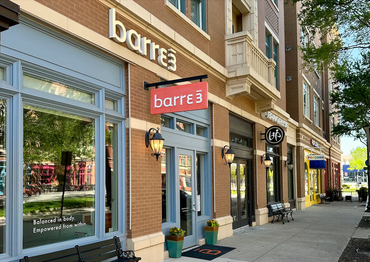 exterior of barre3 Frisco