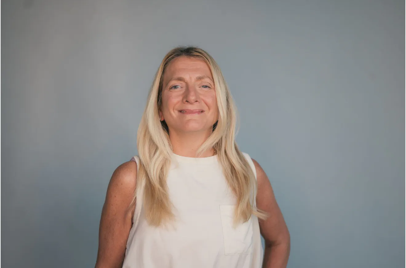 Studio owner Rebecca Mueller