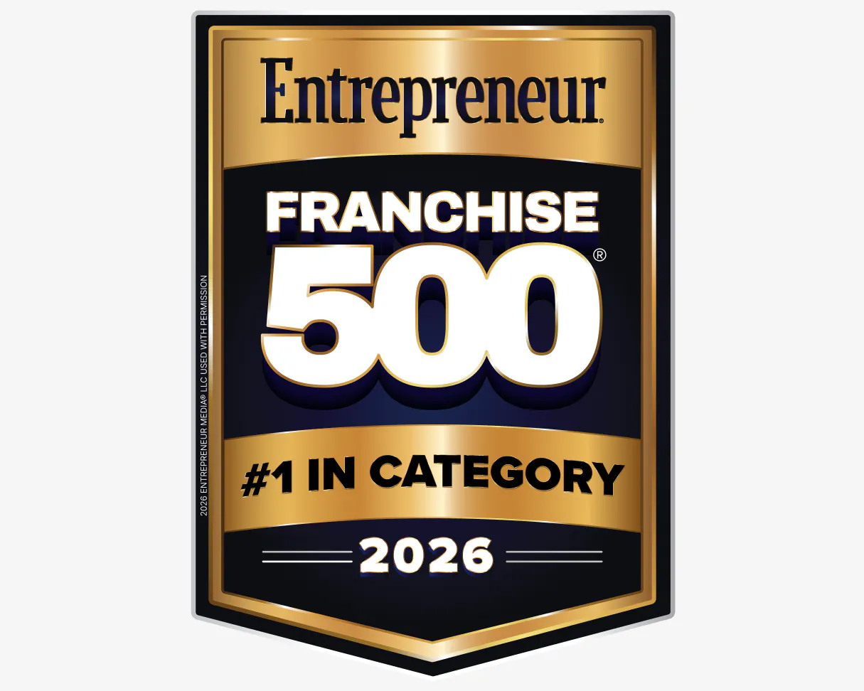 entrepreneur ranked #1 in category logo for Franchise 500 issue