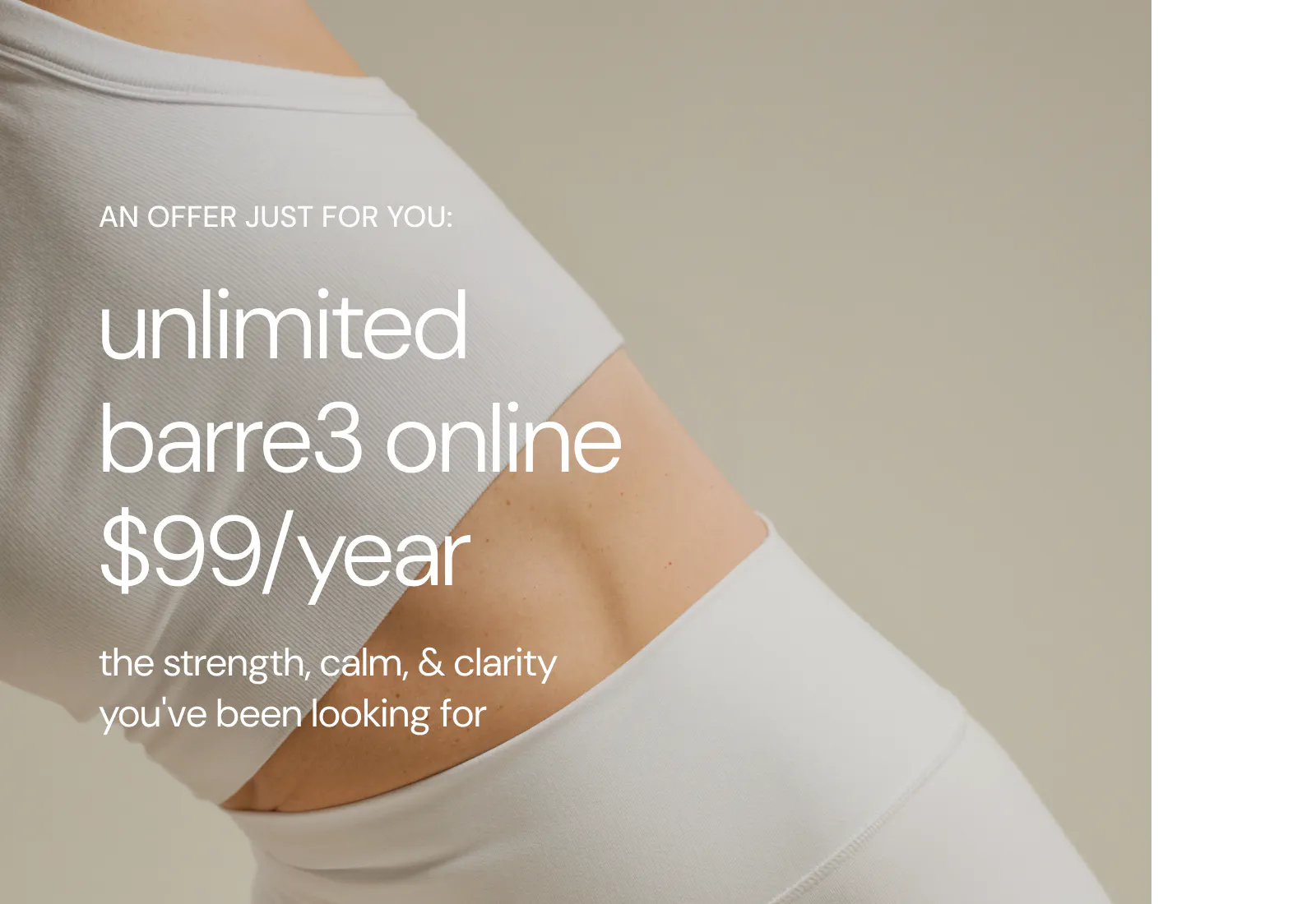 ユリ　BAREN 3セット barre3® - Start your barre3 online subscription