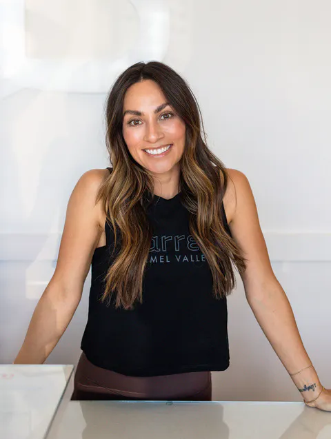 Studio owner Natalie Lozano
